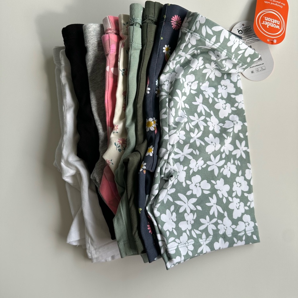 Wonder Nation Bike Shorts Bundle Size M (7-8)